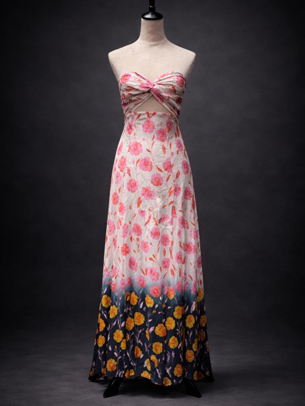 Function & Fringe Edit | Anthropologie printed midi dress floral - Picture 6 of 8